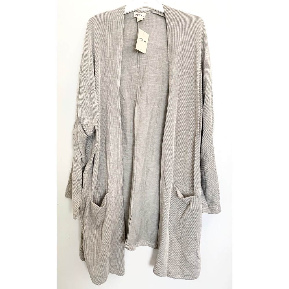 Gray Donni Cardigan